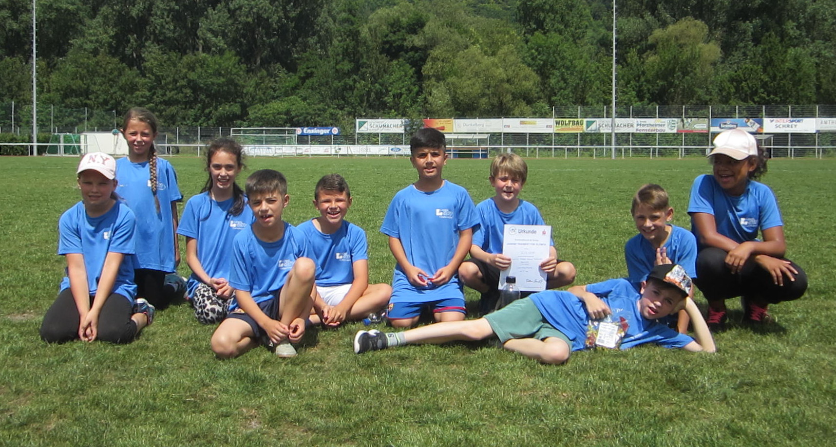 Mixtmannschaft startet beim Kreisfinale Leichtathletik